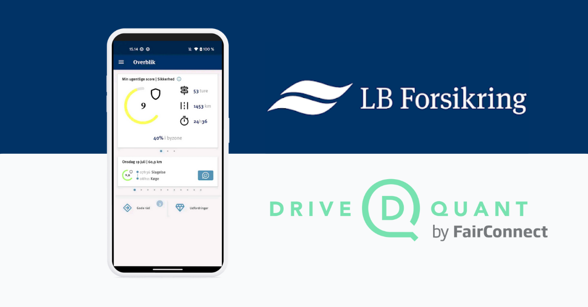 LB Forsikring Launches Bilist+ In Partnership With DriveQuant